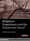 Religious Experience and the Modernist Novel (eBook)